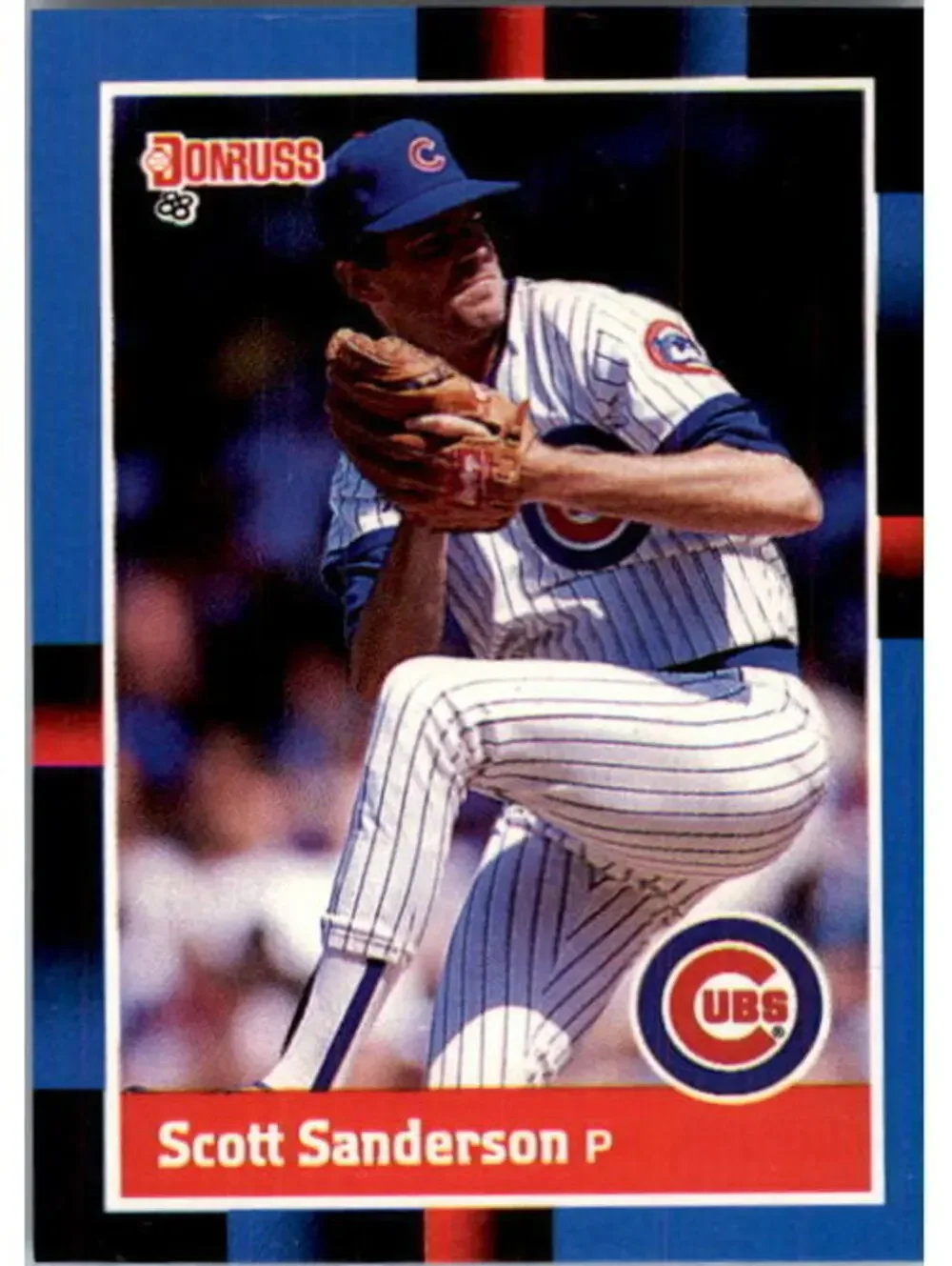 1988 Scott Sanderson Donruss Baseball Card #646